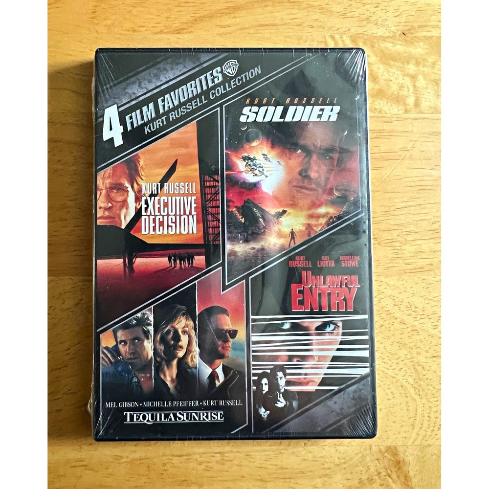 Kurt Russell Collection (DVD, 2011) Box Set Soldier,Unlawful Entry,Tequila Sun